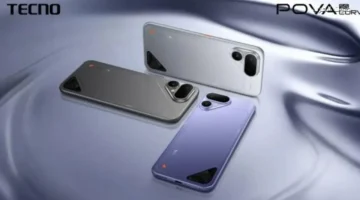 تصميم جديد هاتف تكنو POVA Curve 2 5G ببطارية ضخمة ونحافة فائقة